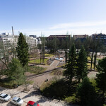 Kevätkuva Sibeliuksen puistosta 1