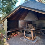 Grillikota sisäpihalla