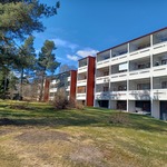 Parvekkeet sisäpihan puoleen