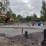 Erillistalojen perustustyöt käynnistetty
