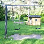 Yhtiön pihaa.