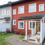 Asunnon terassi ja piha