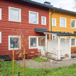 Asunnon terassi ja piha