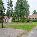 Yhtiön sisäpihalla leikkialue