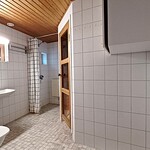 Kylpyhuone, sauna ja wc