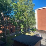 näkymä makuuhuoneesta