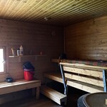 Piharakennuksen sauna