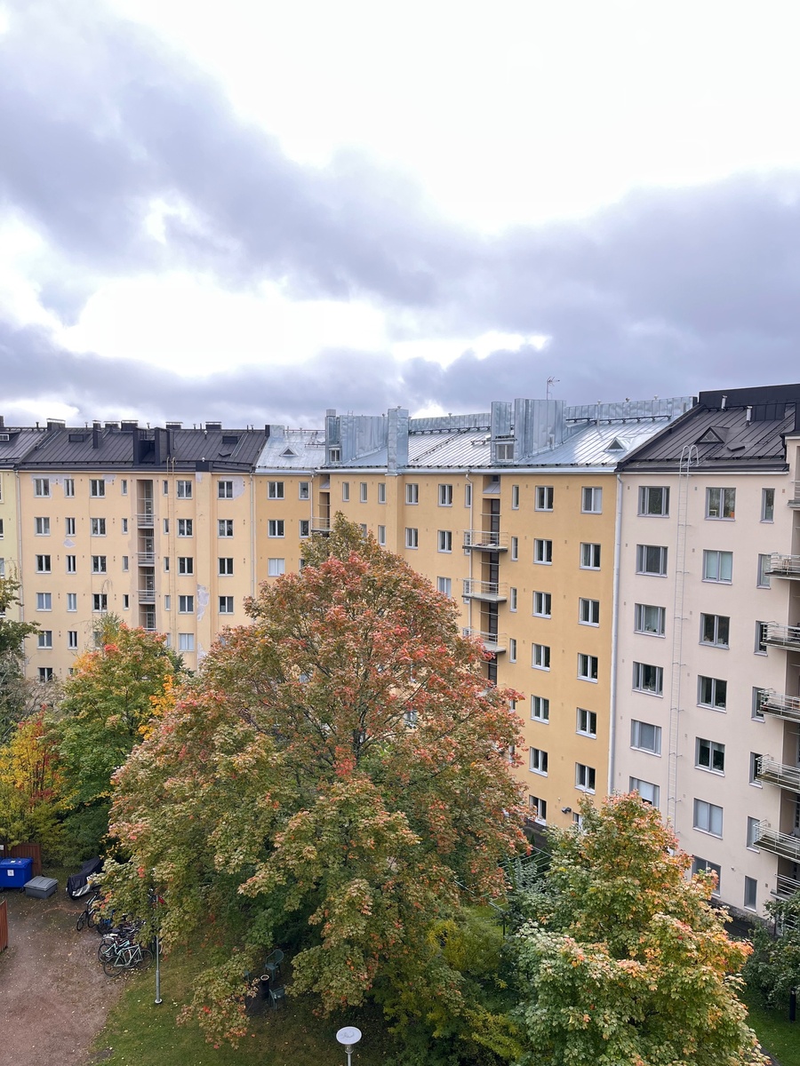 Ylimmän kerroksen avarat näkymät