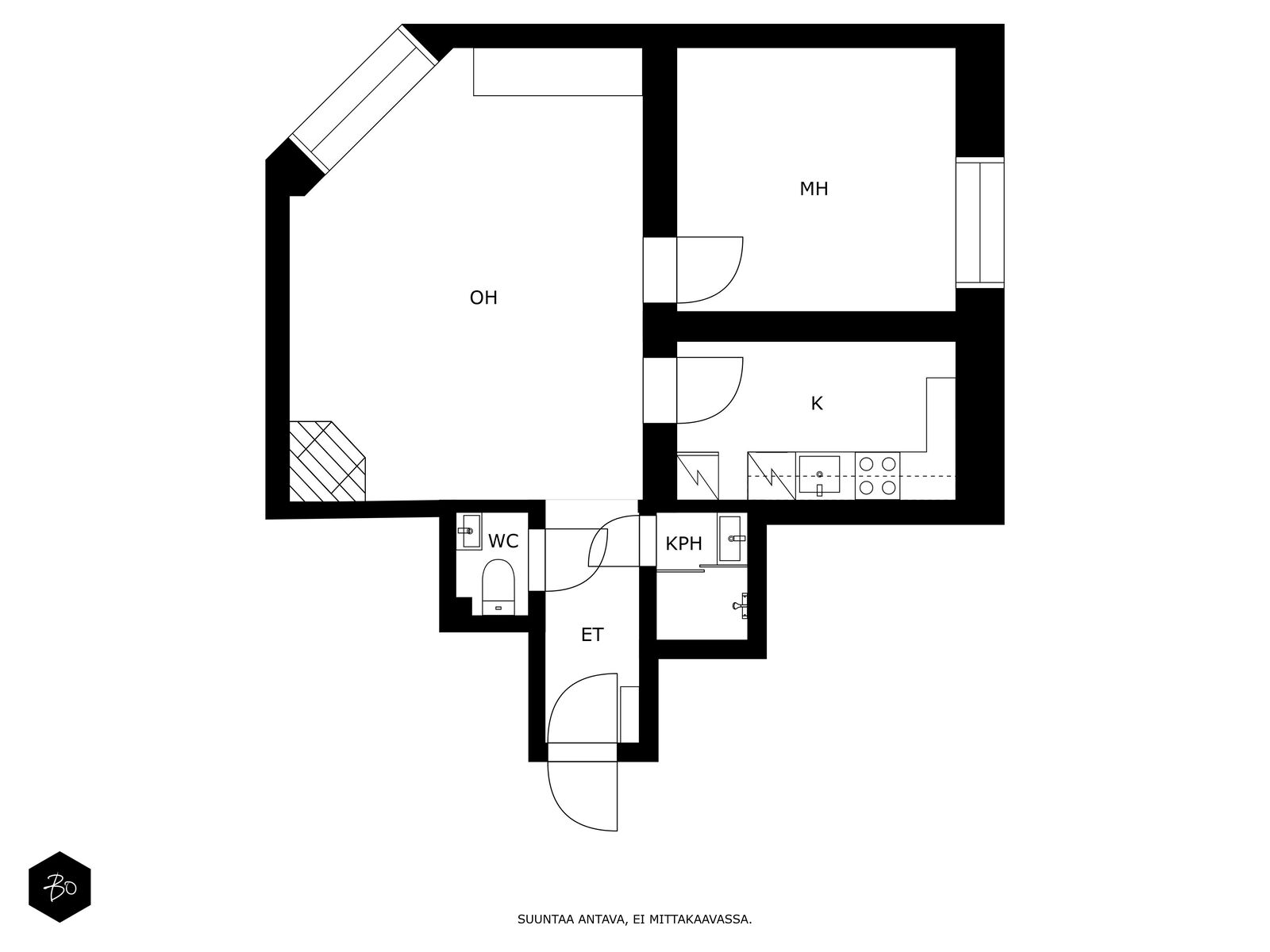 Korkeavuorenkatu 24 - kuva 2