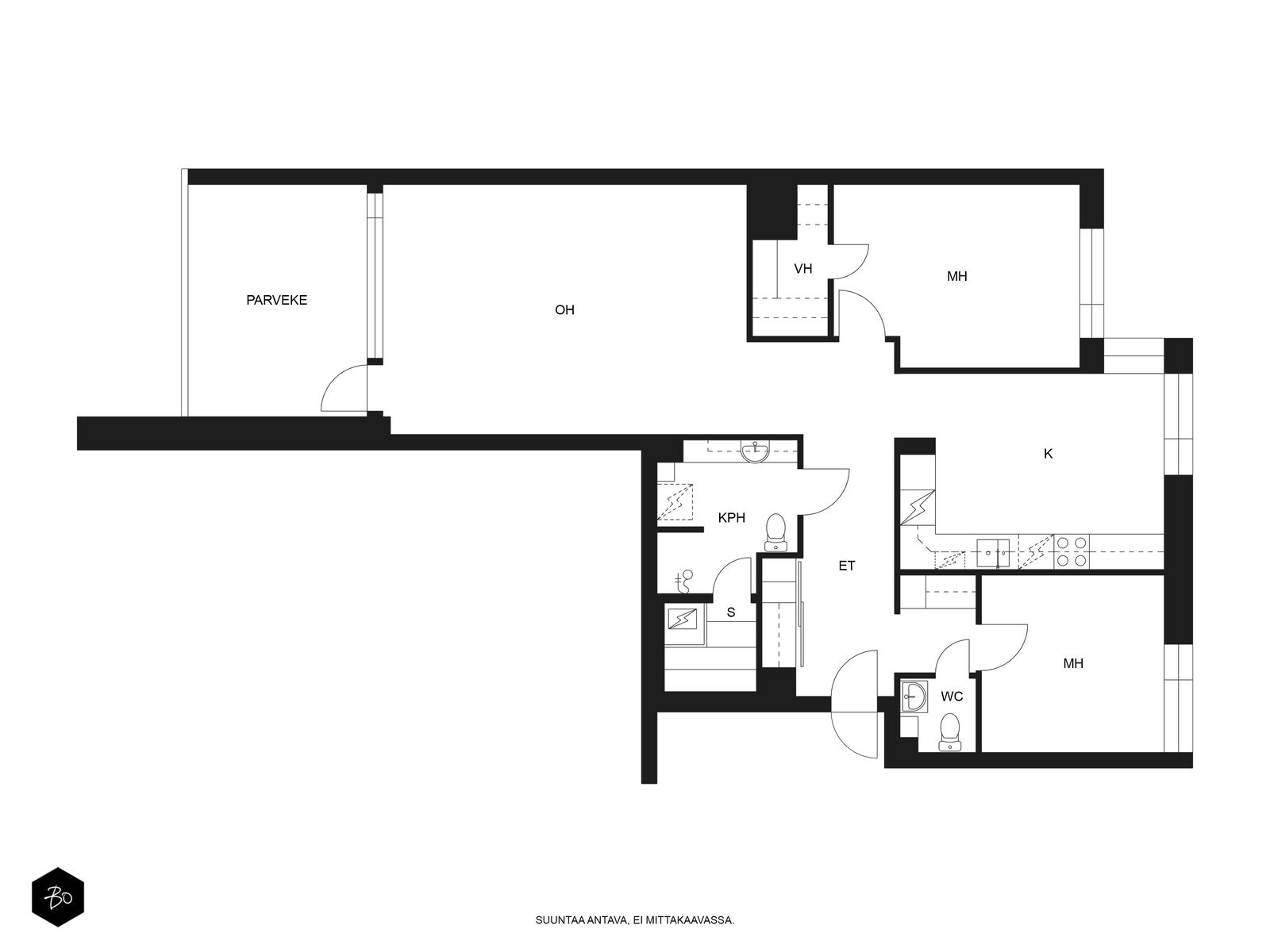 Mechelininkatu 34 b - kuva 2