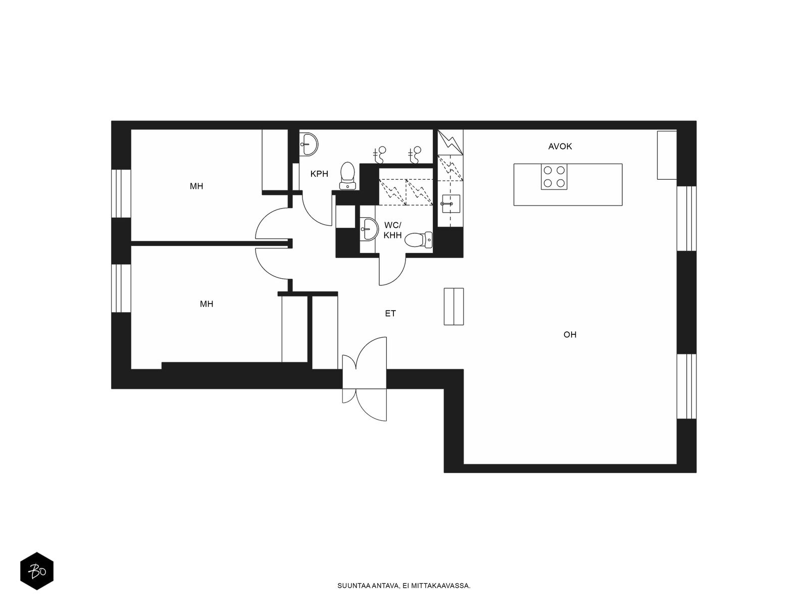 Mariankatu 13b - kuva 2