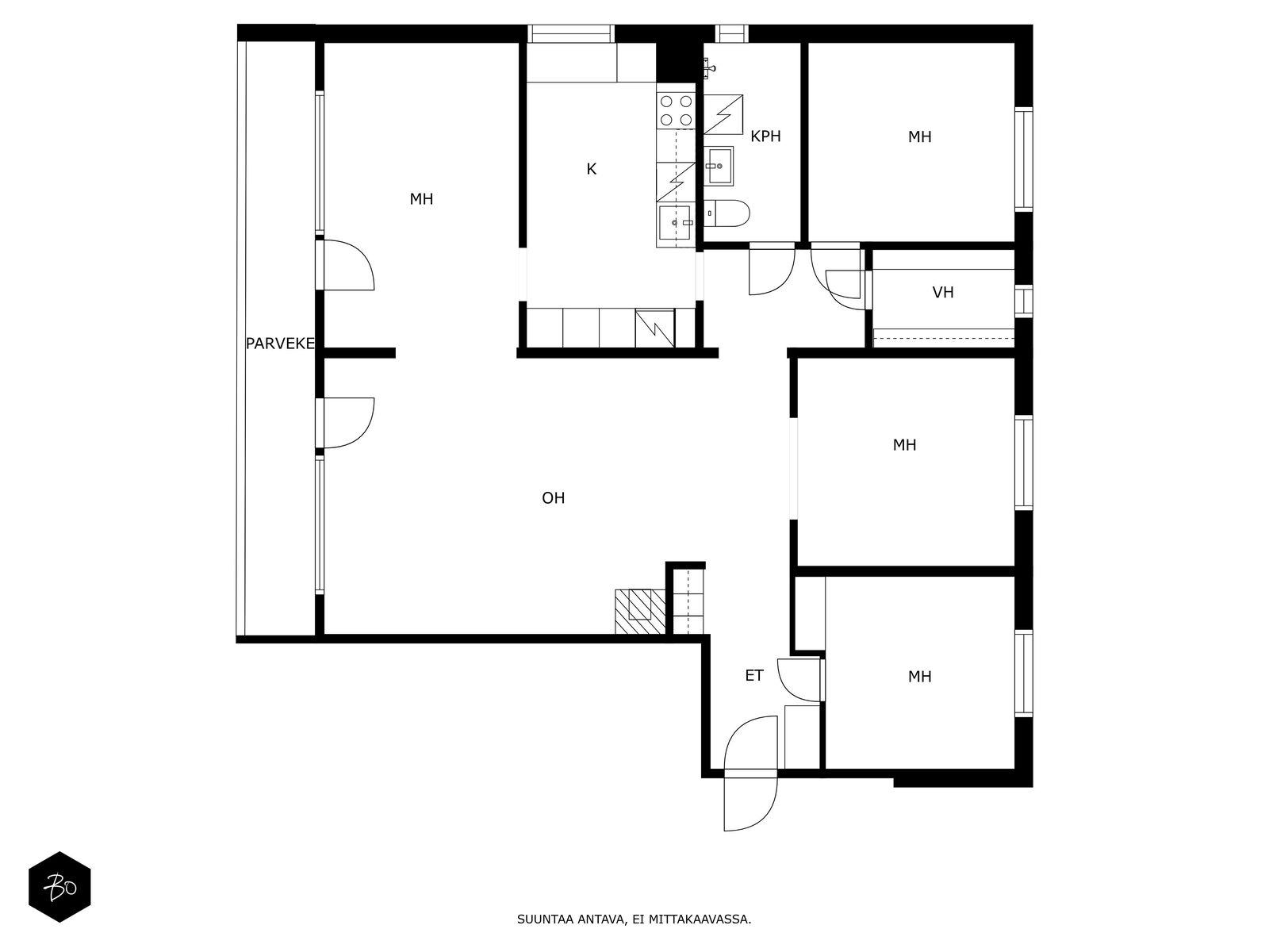 Kivenhakkaajankatu 4 - kuva 2