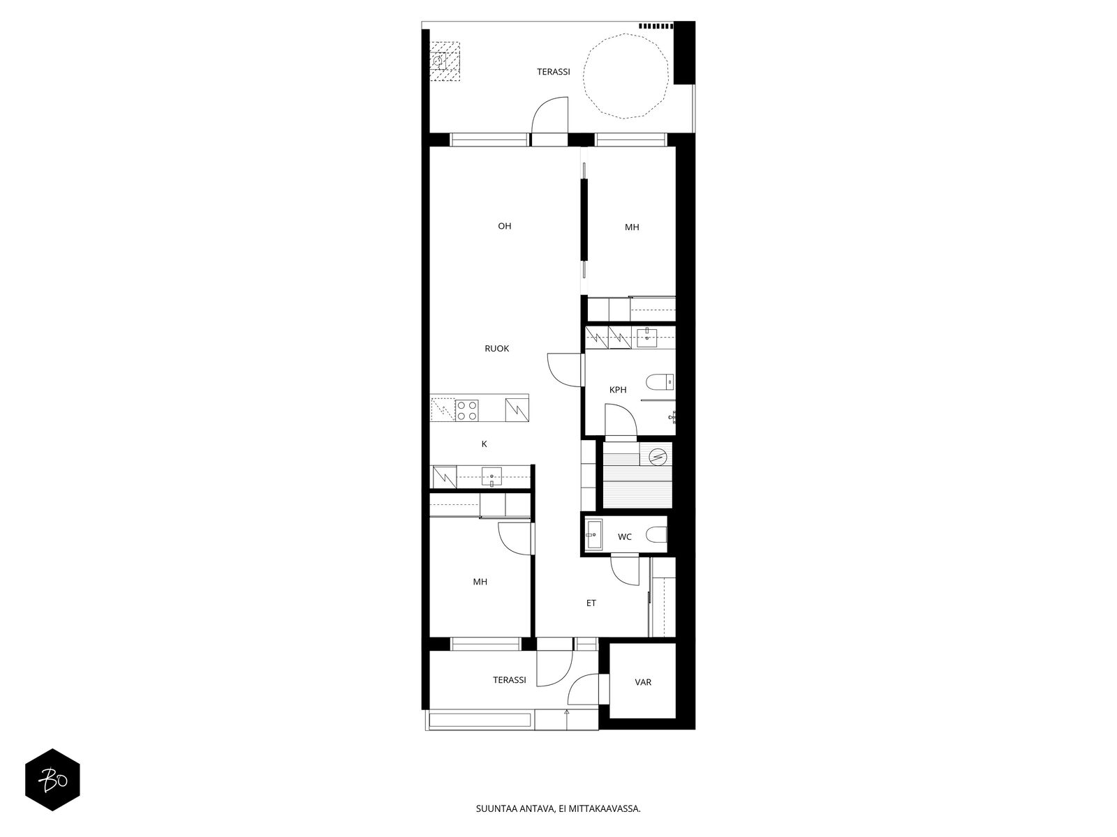 Kirkkoherrankatu 3 - kuva 3