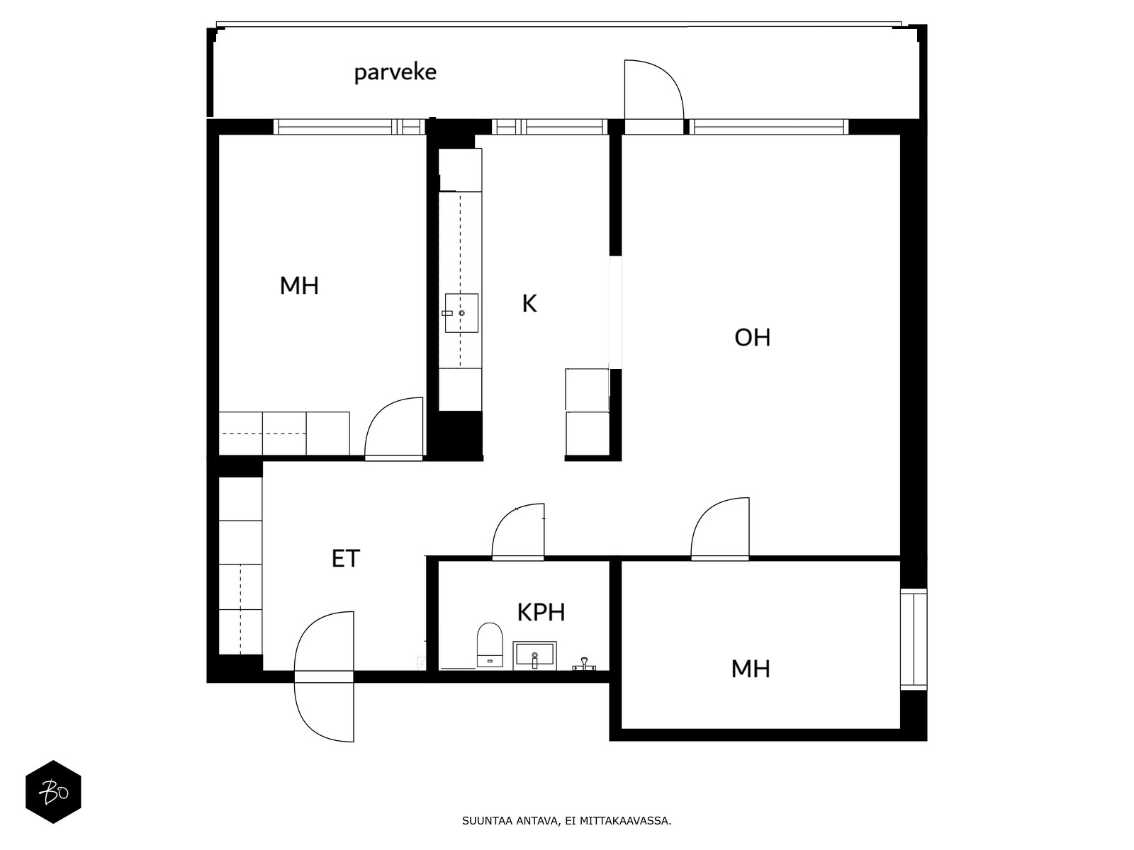 Linnankatu 55 - kuva 2