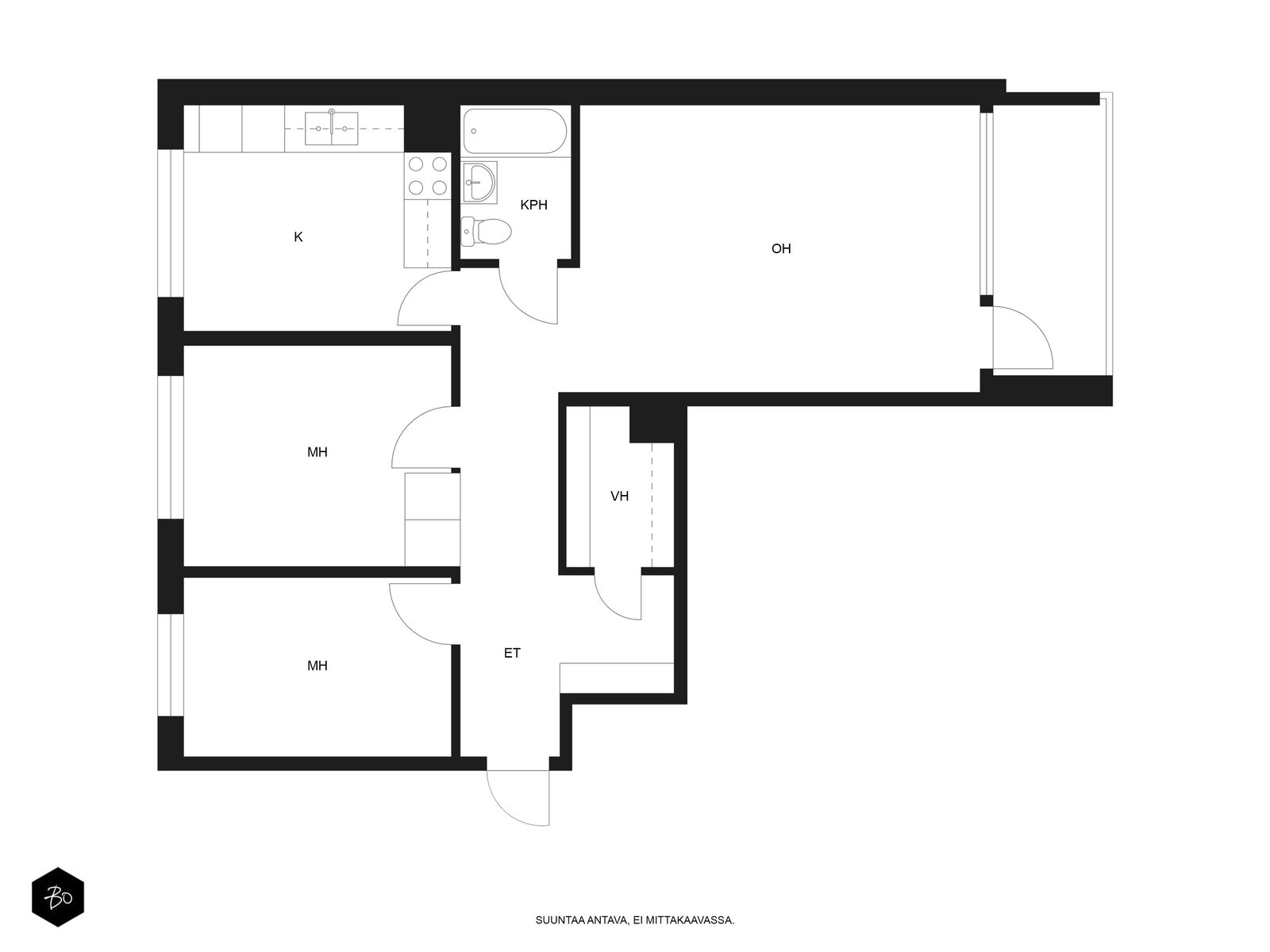 Itäinen pitkäkatu 78 - bild 2