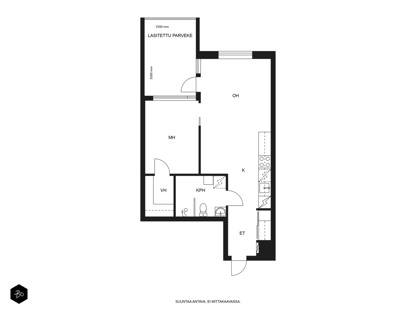 Satamakatu 31 C 95  - kuva 2