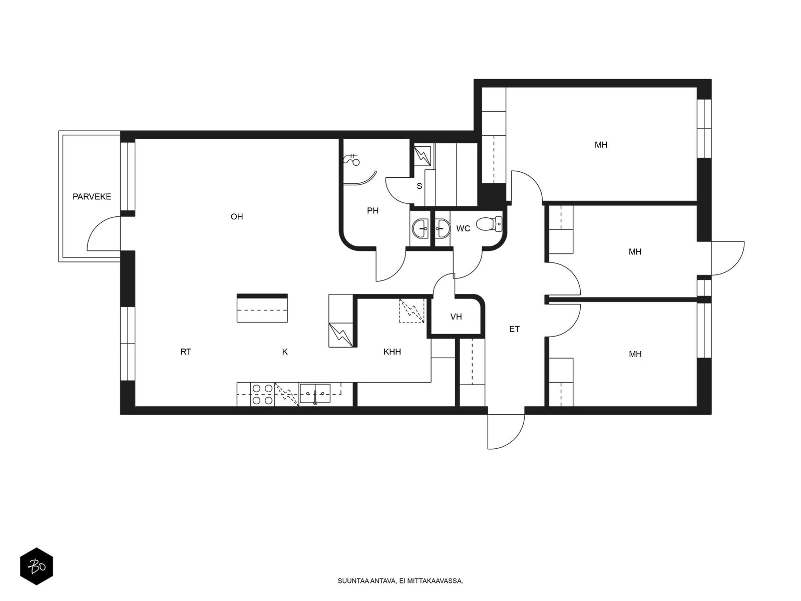 Läntinen Rantakatu 37 - kuva 2