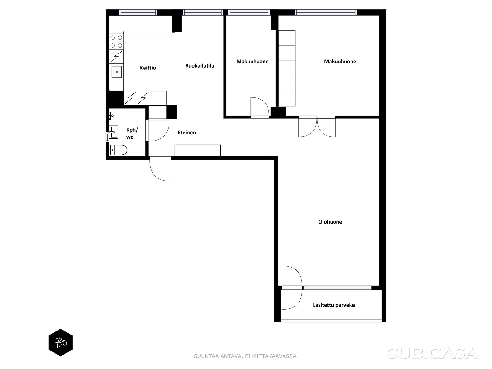 Aninkaistenkatu 12 E 133  - bild 2