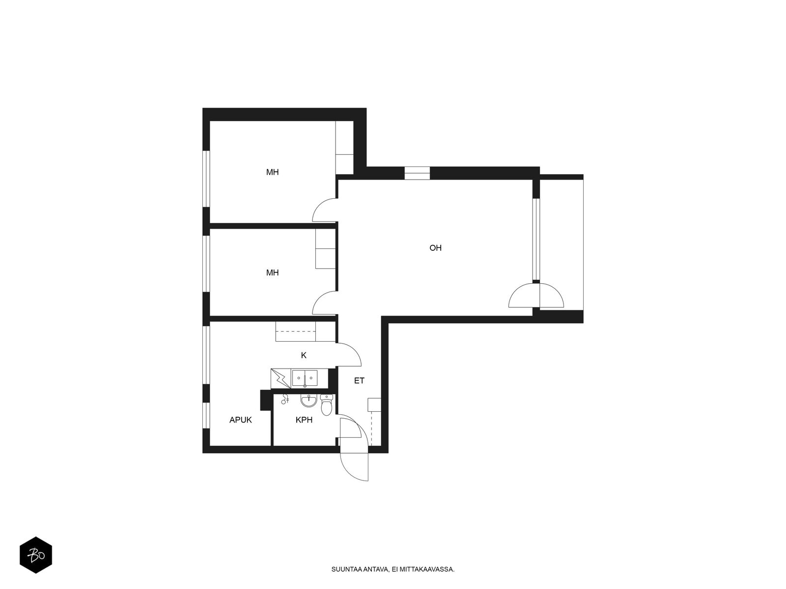Kotkankatu 3 H - kuva 2