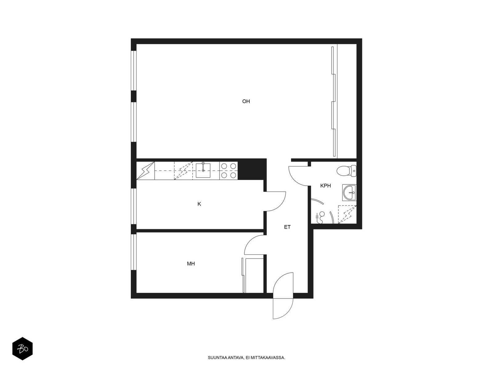 Koulukatu 9 - kuva 2