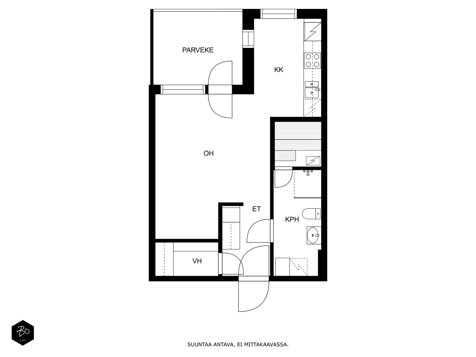 Verstaankatu 1 - kuva 3