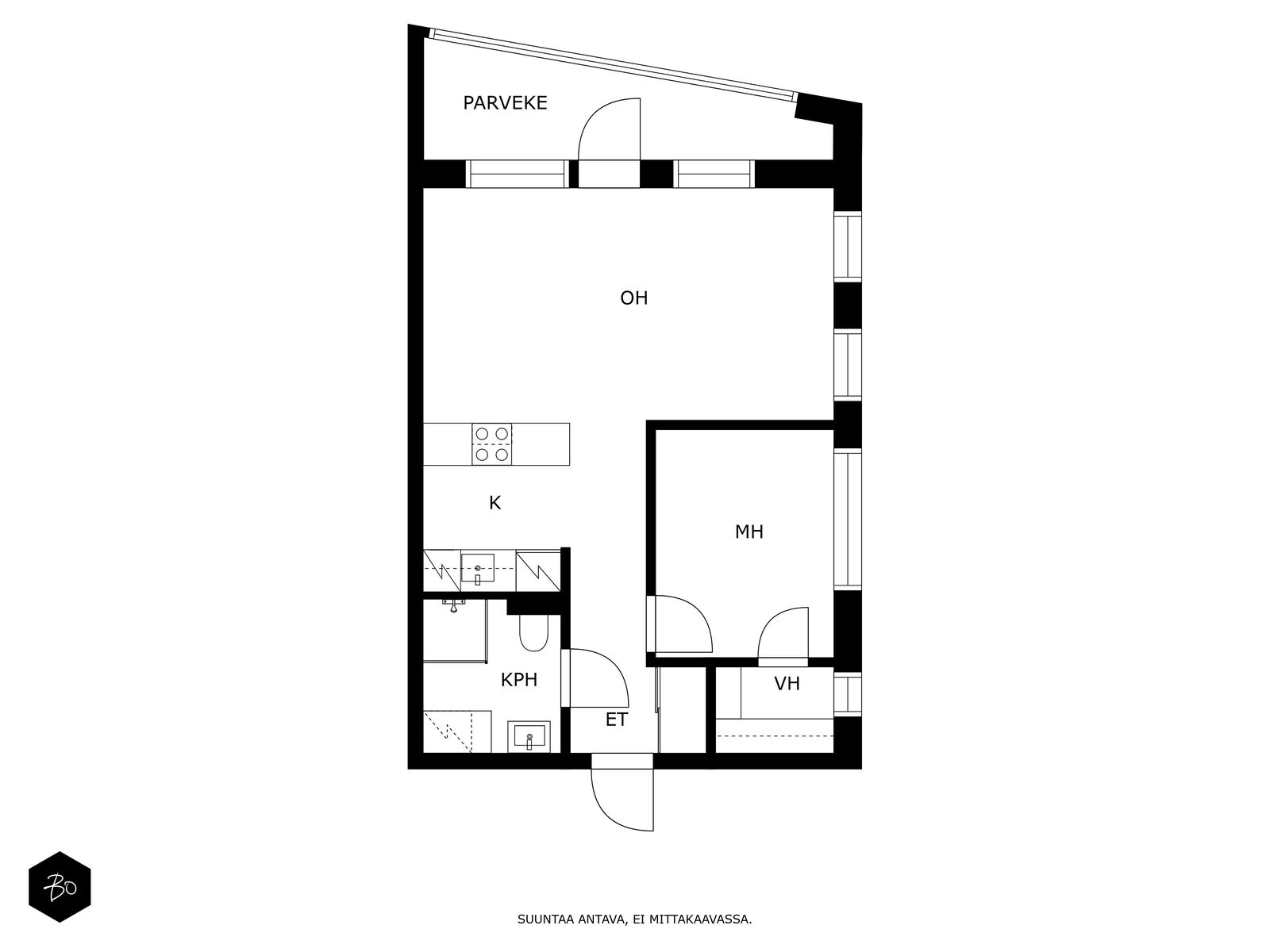 Sammonkatu 56b - kuva 2