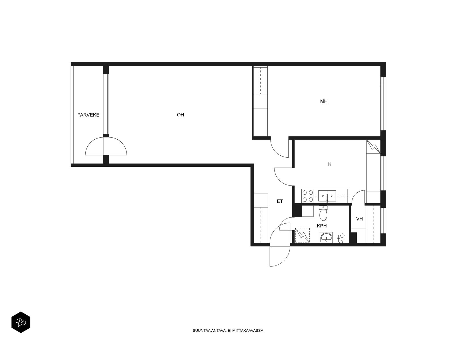 Kirkkoveräjäntie 3-5 - kuva 3
