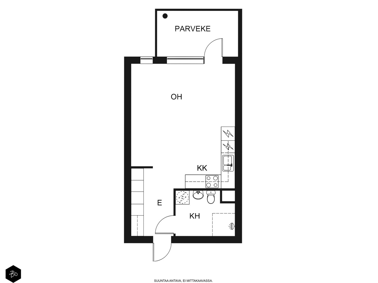 Hopeakanavankatu 13 - kuva 2