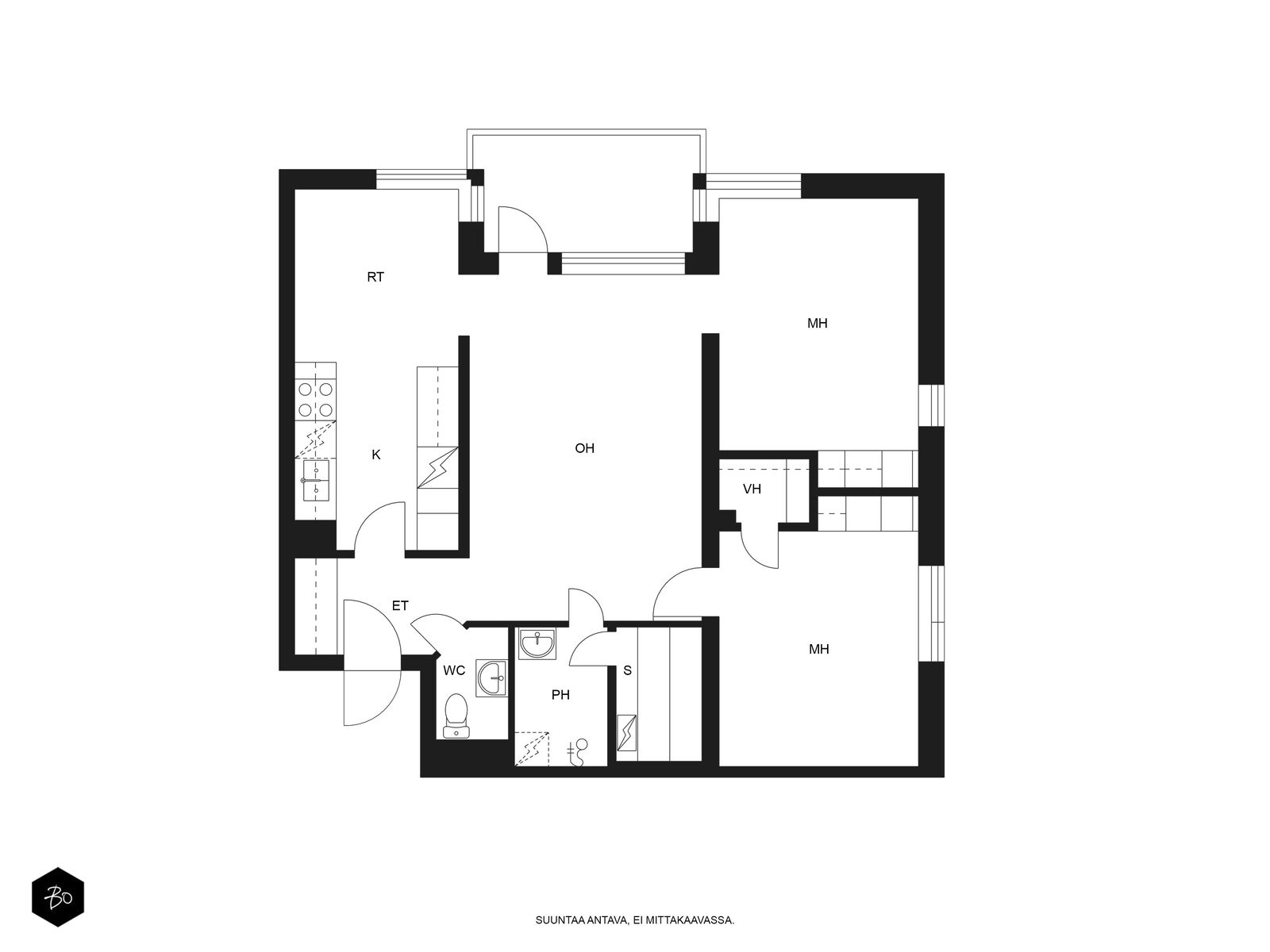 Kraatarinkatu 3 - kuva 2