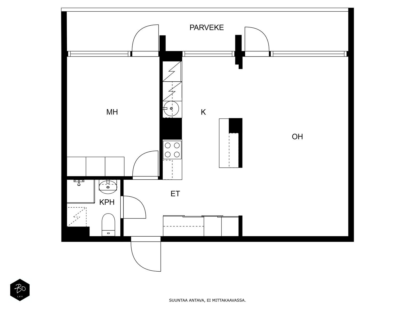 Castréninkatu 14 - kuva 2