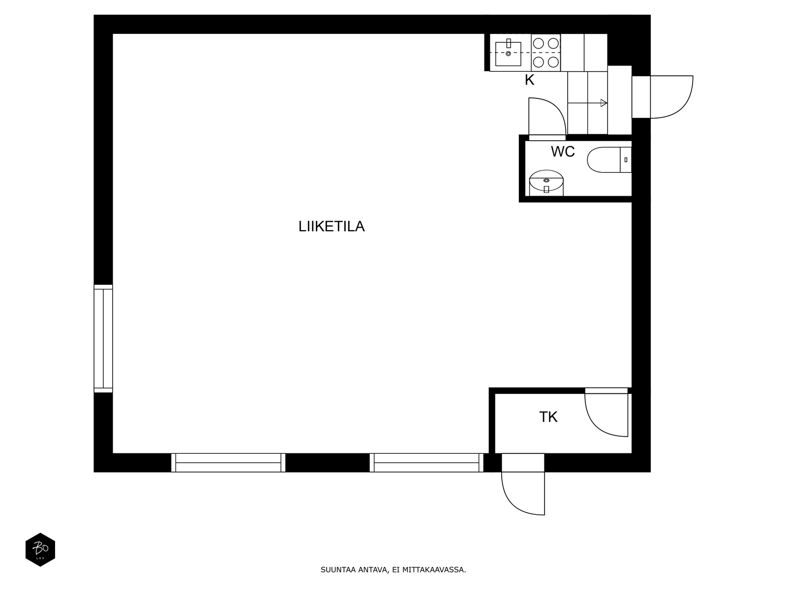 Kivenhakkaajankuja 2 - kuva 2