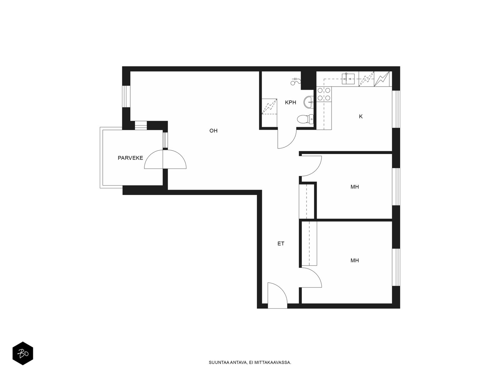 Lönnrotinkatu 43b - bild 2