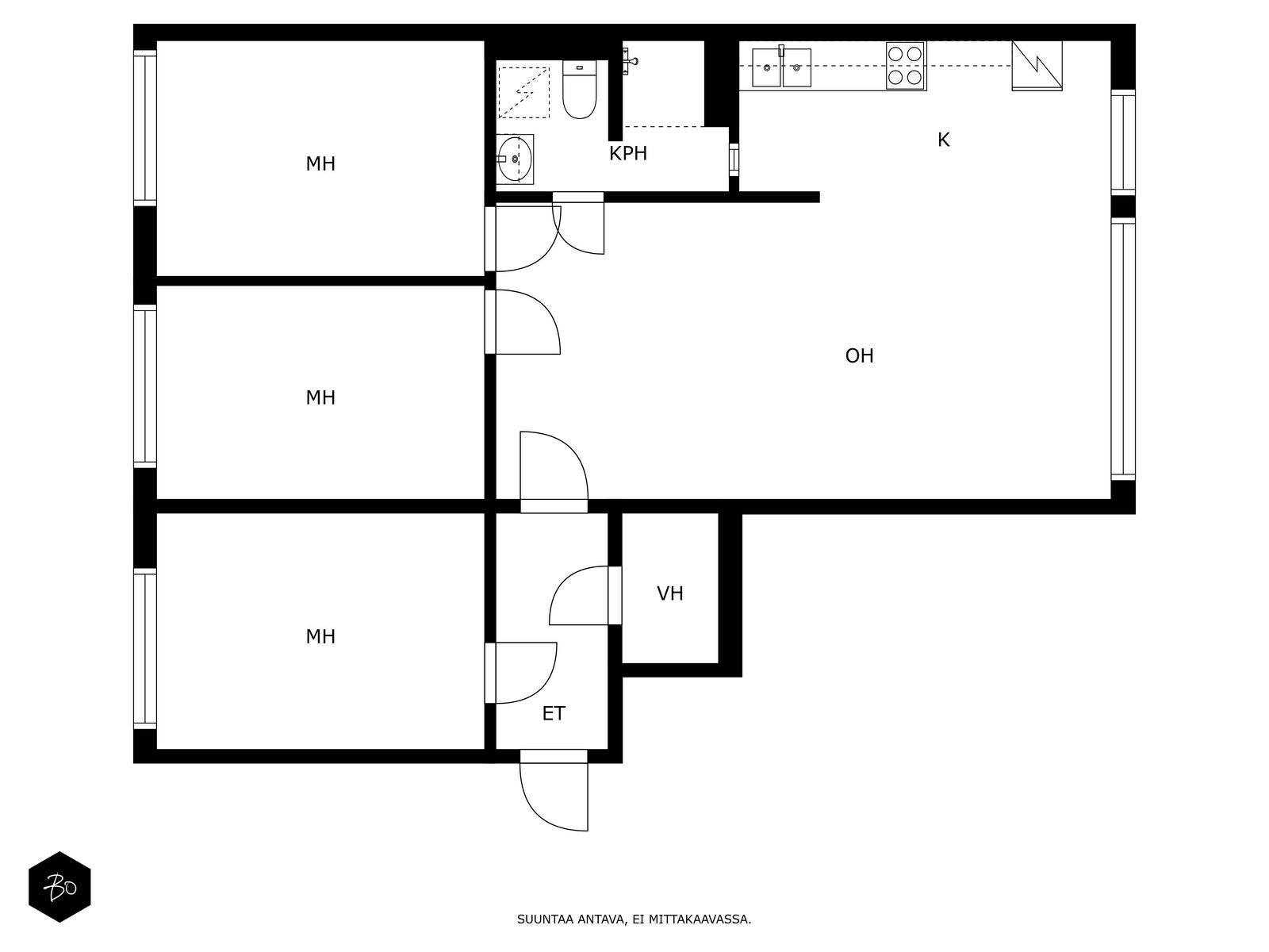 Pakkahuoneenkatu 17 - kuva 2