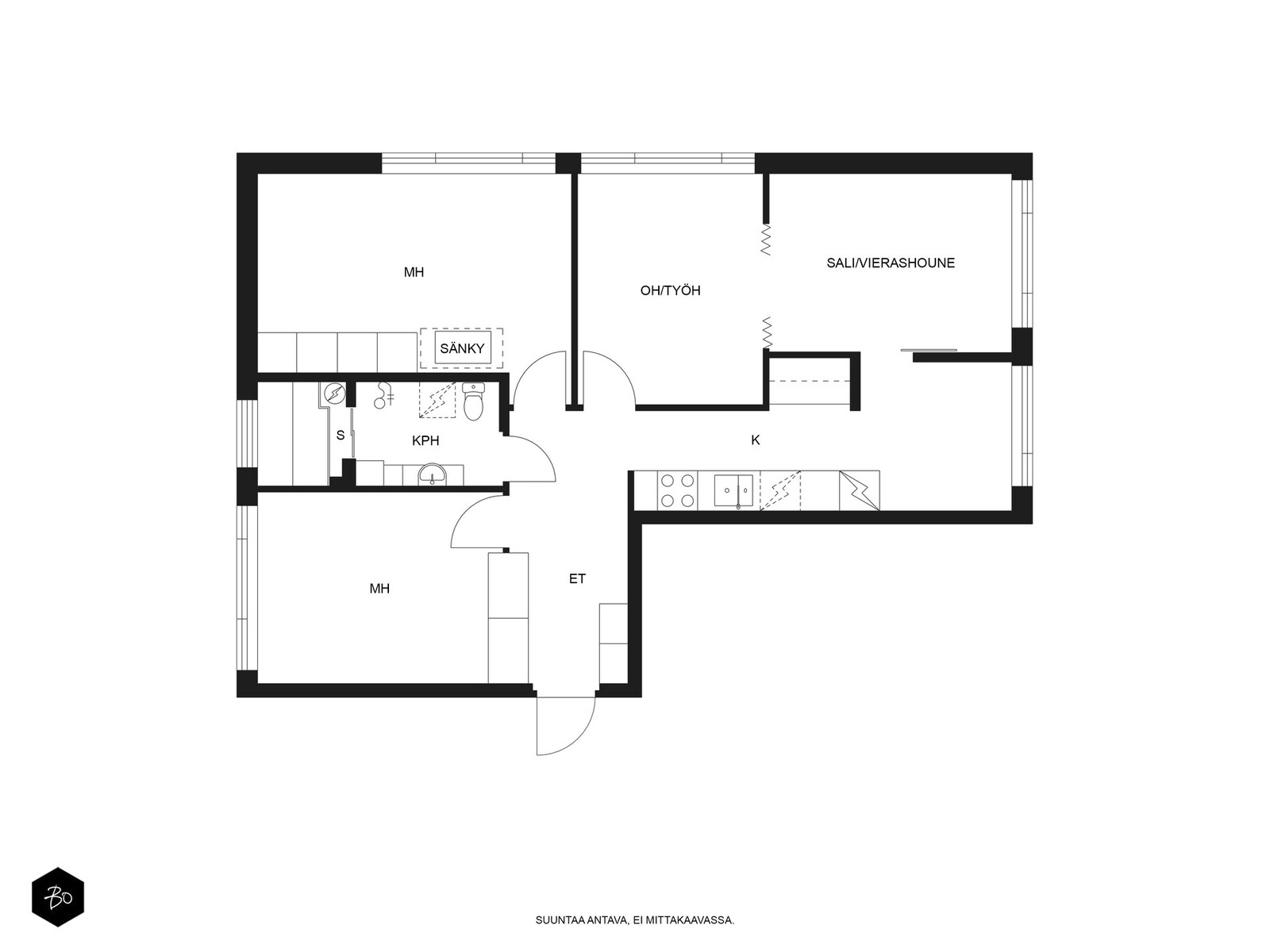 Linnankatu 15 - bild 2