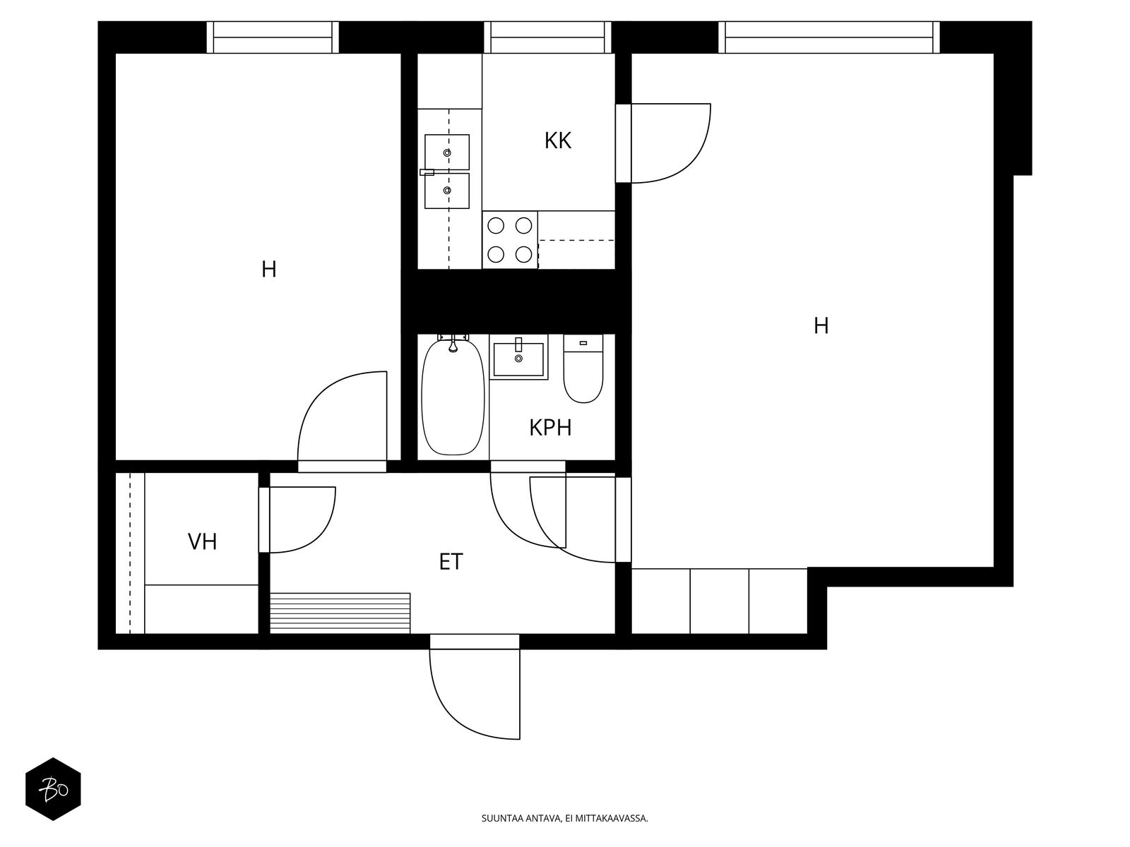 Rykmentinkatu 3 - kuva 2