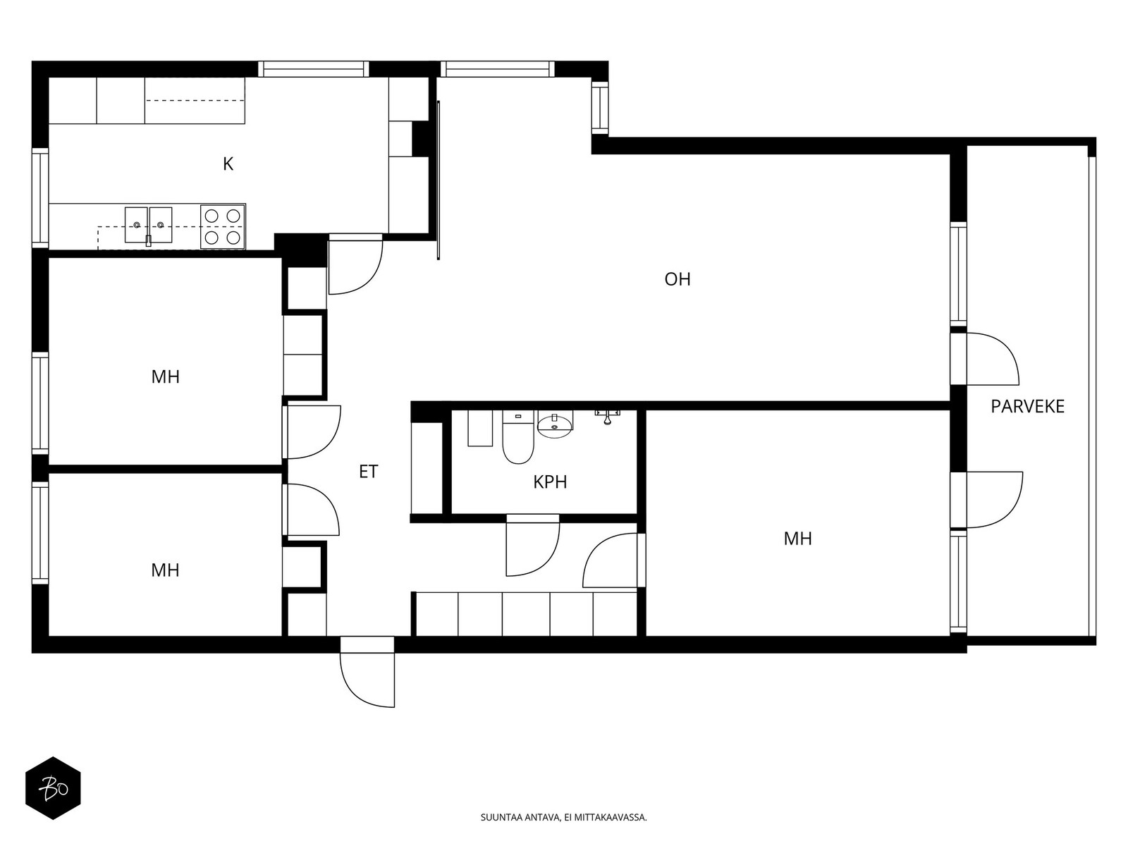Kirkkokatu 13 - bild 2