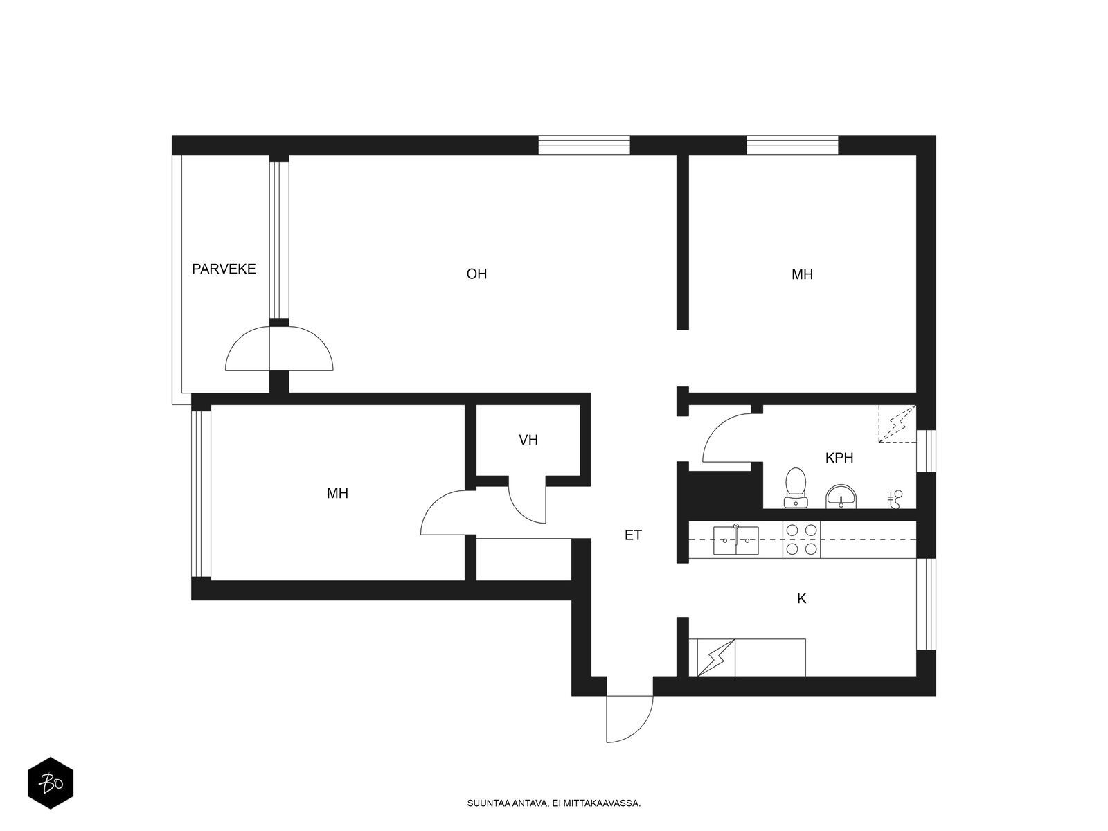 Rykmentinkatu 5 - kuva 2