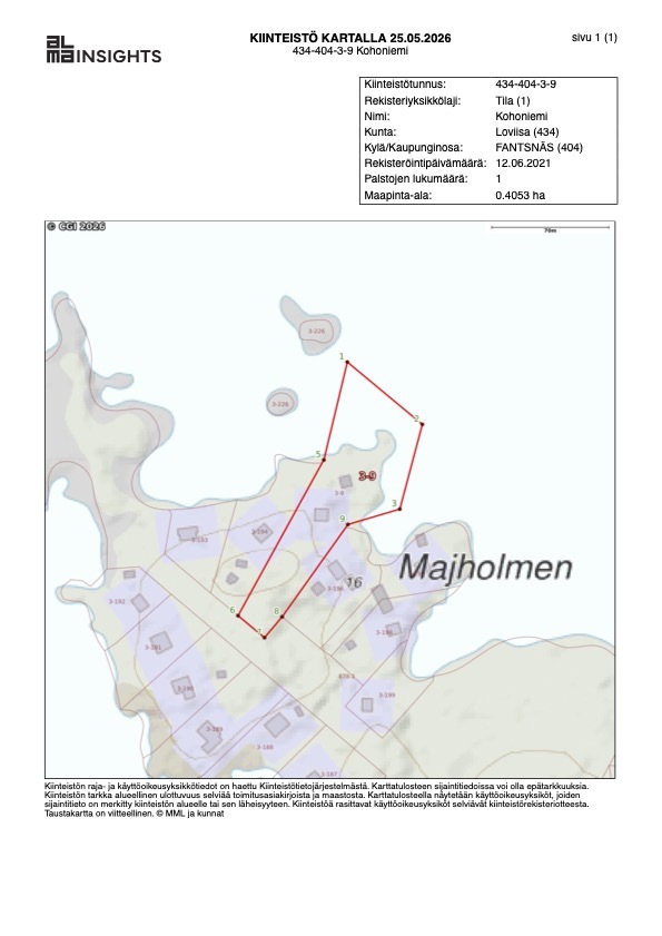 Fantsnäs, Majholmen  - kuva 6