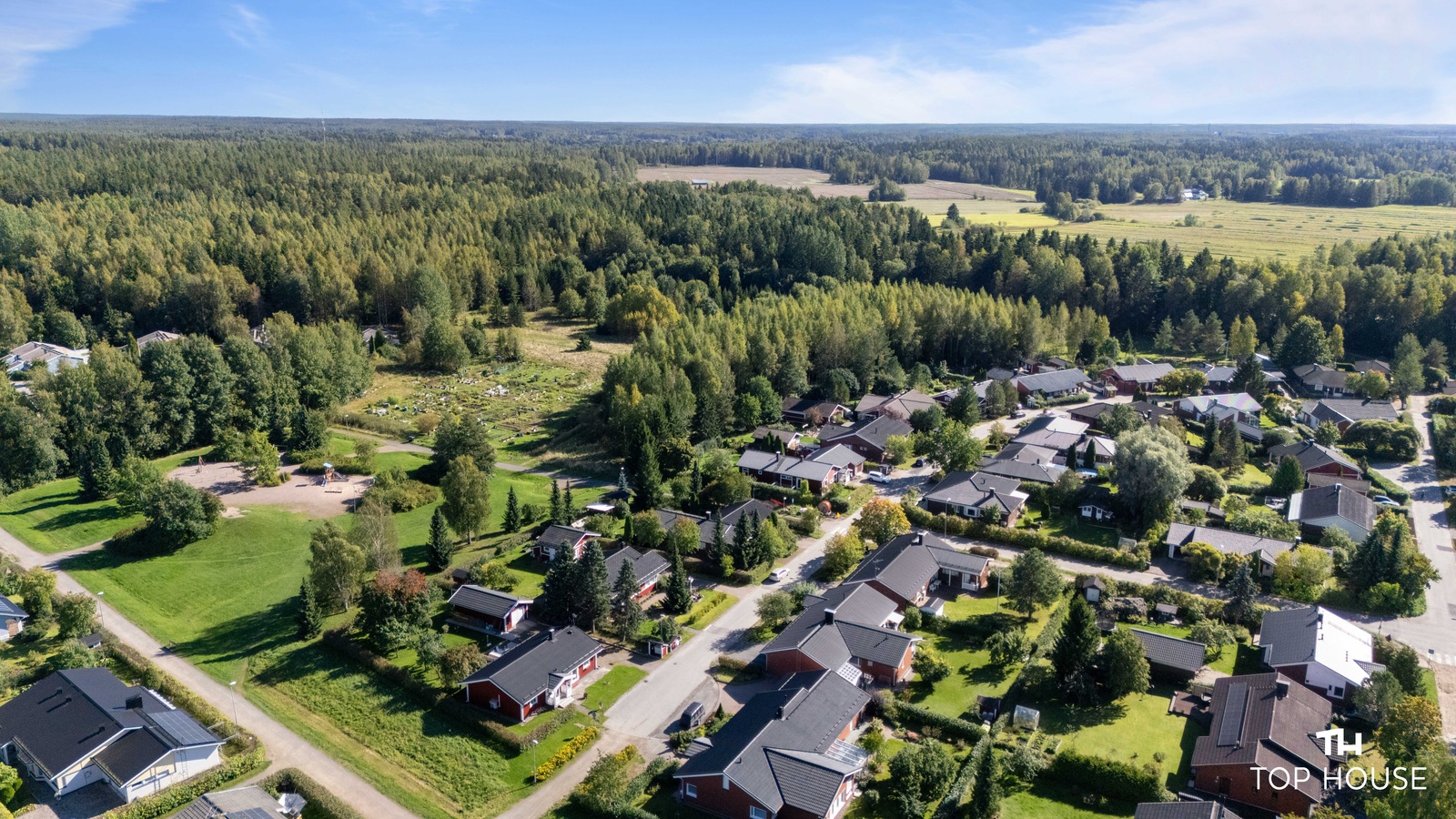 Kopterinäkymää