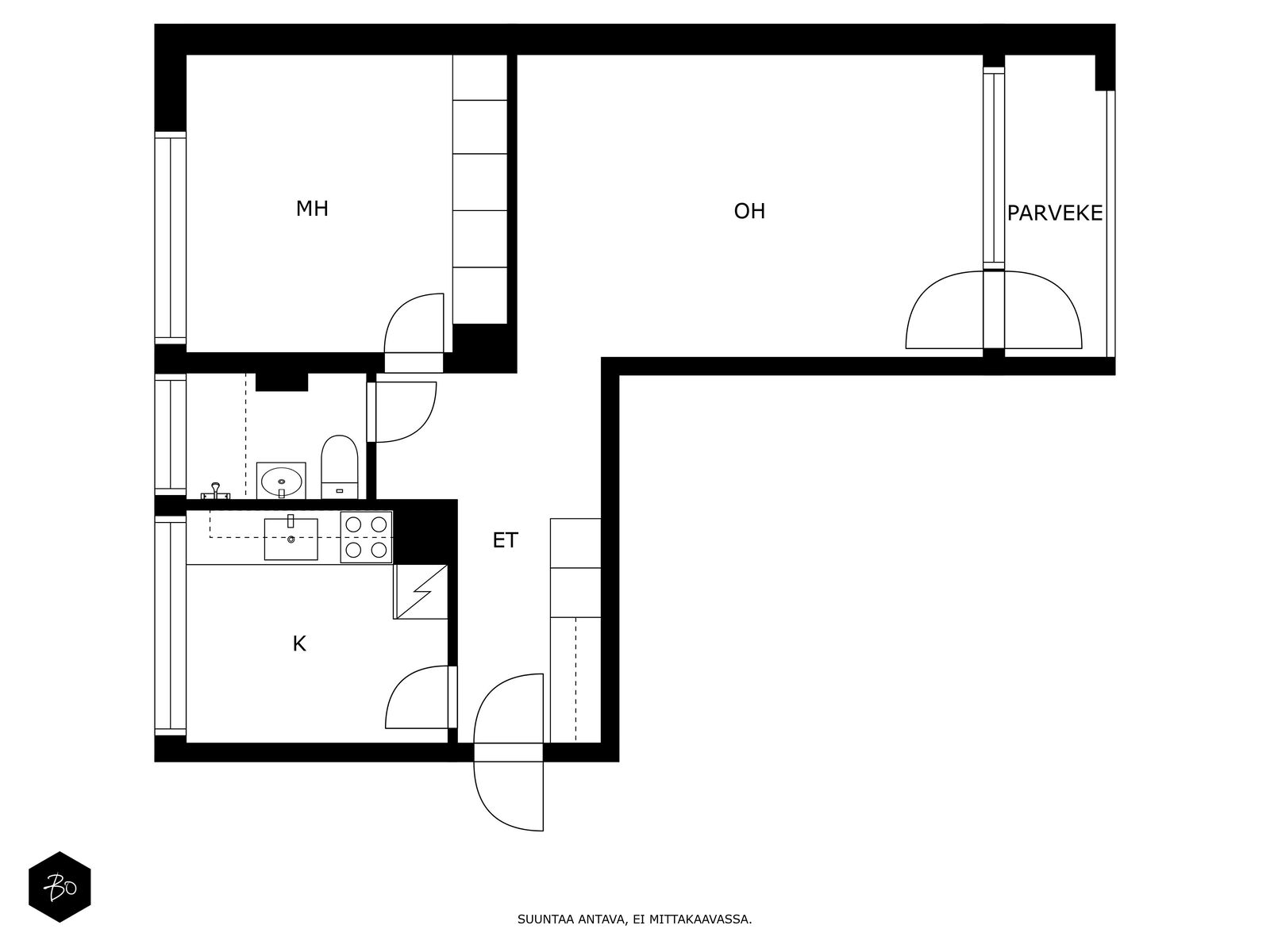 Männistöntie 3 E 36  - kuva 2