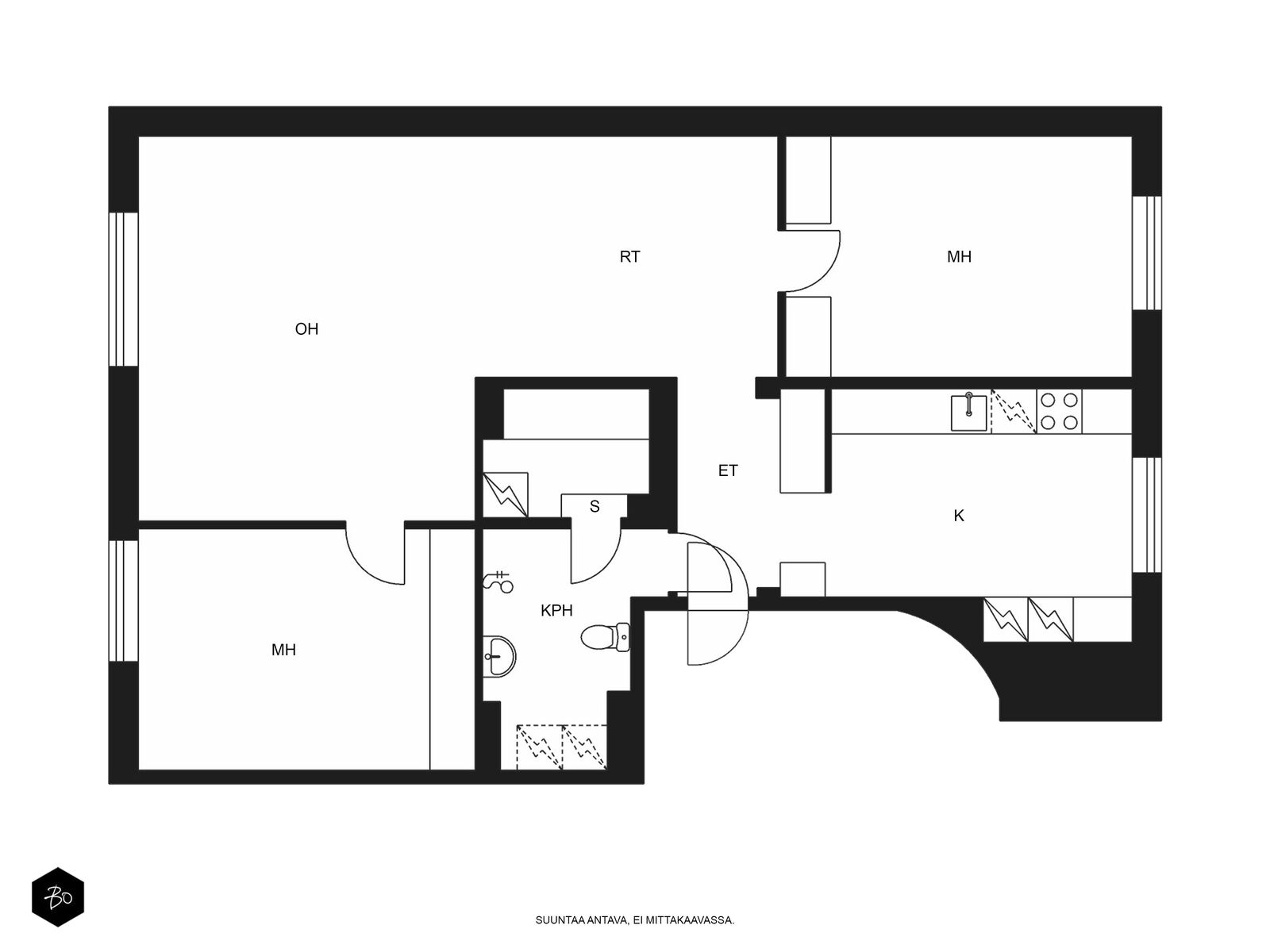 Väinönkatu 36b - bild 2