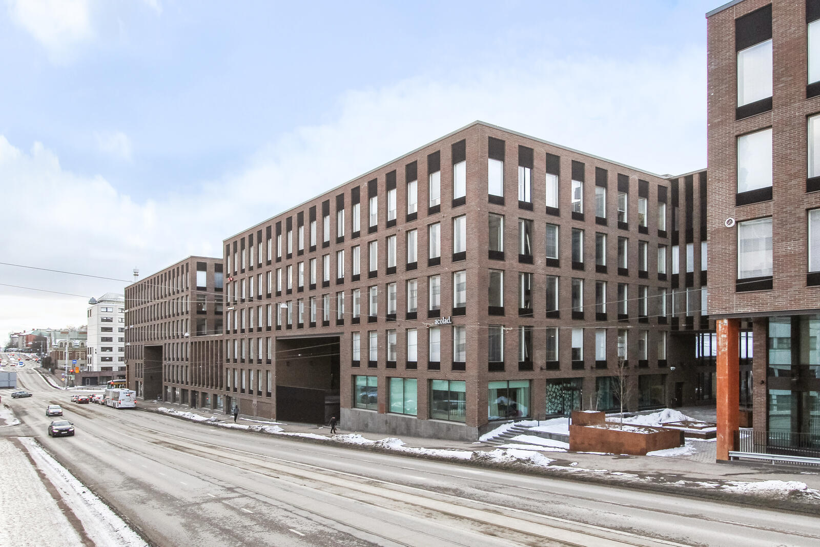 Kuva toimitilan julkisivusta osoitteessa  Konepajankuja 5, Helsinki (Vallila)