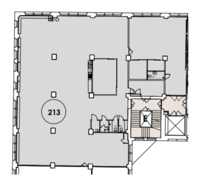 Toimitilan pohjakuva osoitteessa Pursimiehenkatu 29-31, Helsinki (Punavuori)