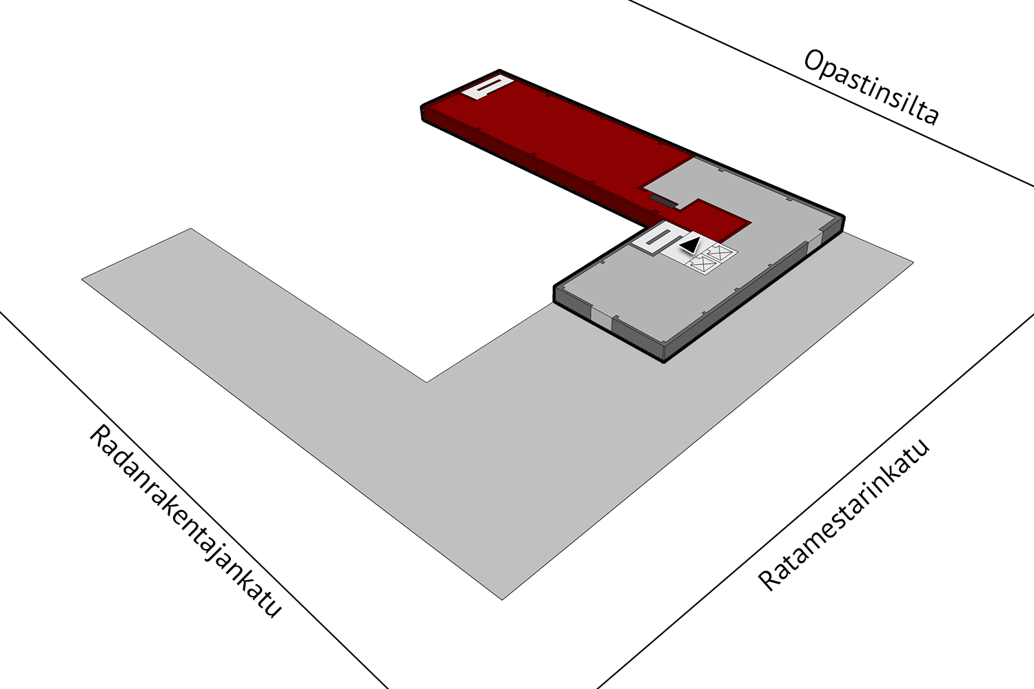 Kuva toimitilasta osoitteessa Ratamestarinkatu 7 a, Helsinki (Pasila)