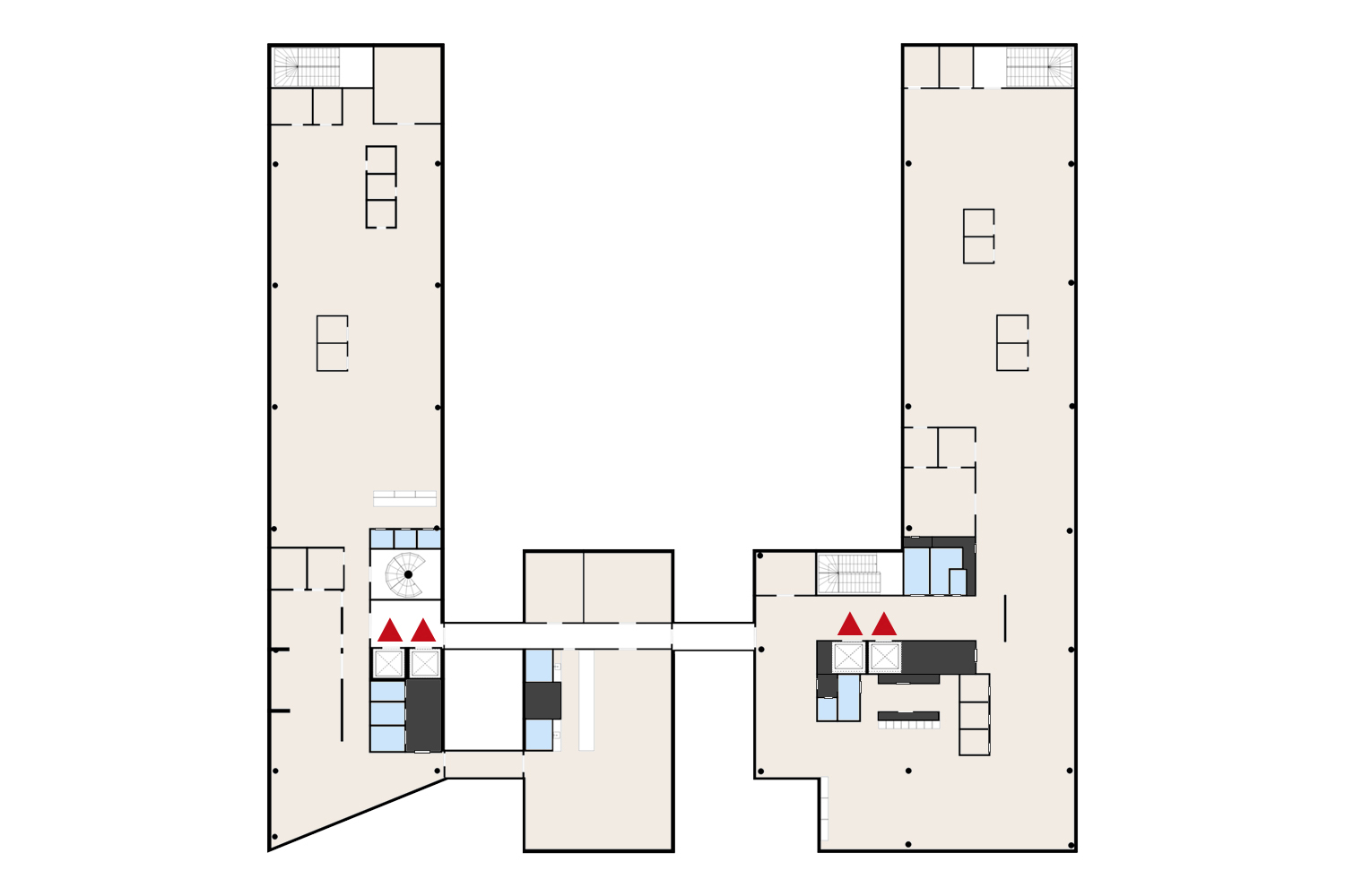 Toimitilan pohjakuva osoitteessa Ratamestarinkatu 7 a, Helsinki (Pasila)