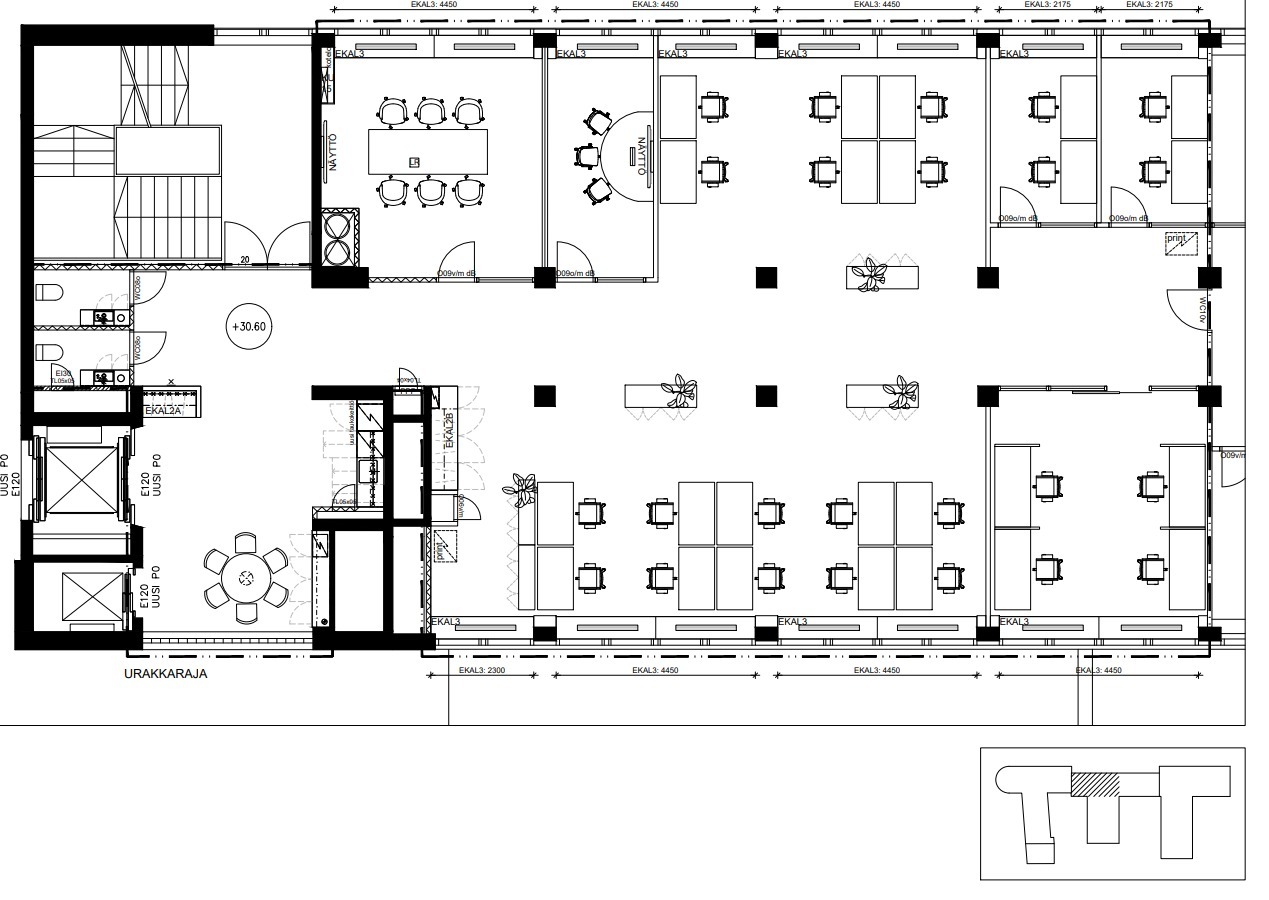 Toimitilan pohjakuva osoitteessa Hämeentie 19, Helsinki (Sörnäinen)