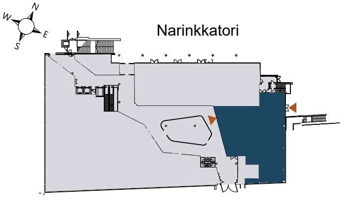 Kuva toimitilasta osoitteessa Simonkatu 9, Helsinki (Kamppi)