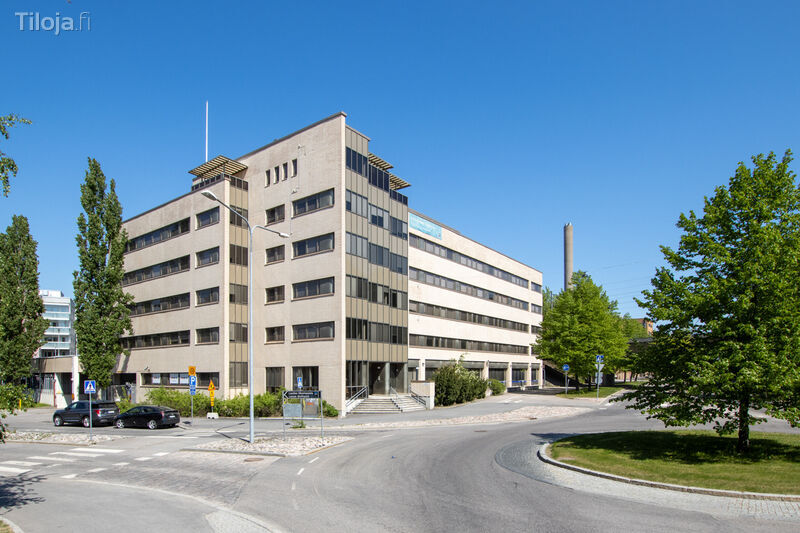 Kuva toimitilan julkisivusta osoitteessa  Kaupintie 5, Helsinki (Lassila)