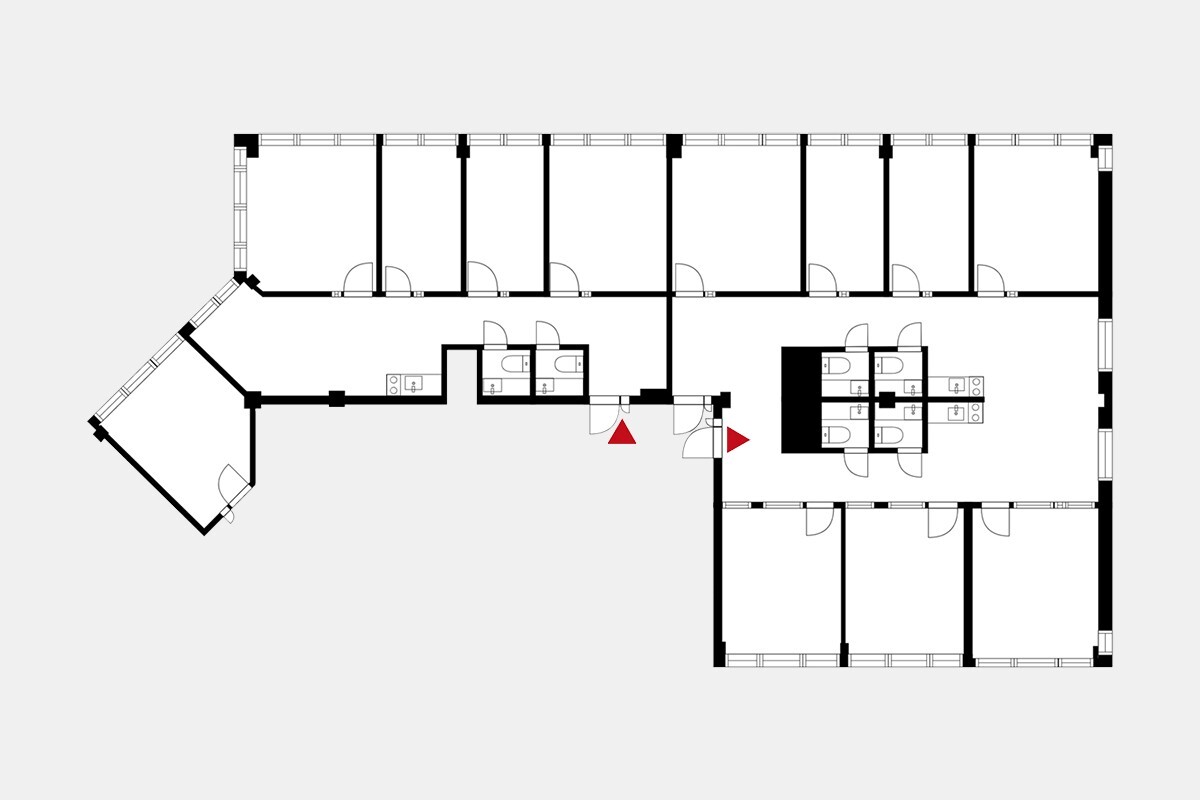 Toimitilan pohjakuva osoitteessa Vanha Helsingintie 18, Helsinki (Malmi)