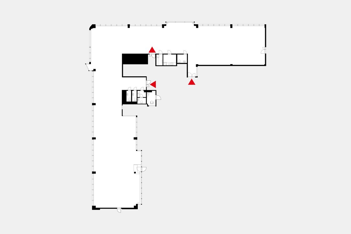 Toimitilan pohjakuva osoitteessa Piispanportti 10, Espoo (Matinkylä)